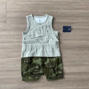 *NEW* BabyGap onesie tank Camo